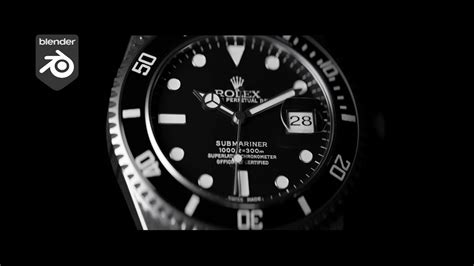 die besten rolex blender|Rolex 3D Animation .